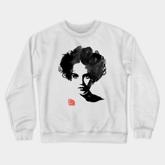 Isabelle Adjani Crewneck Sweatshirt by pechane